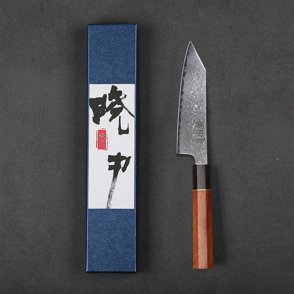 Couteau Japonais Petty 12.5cm, Acier de Damas